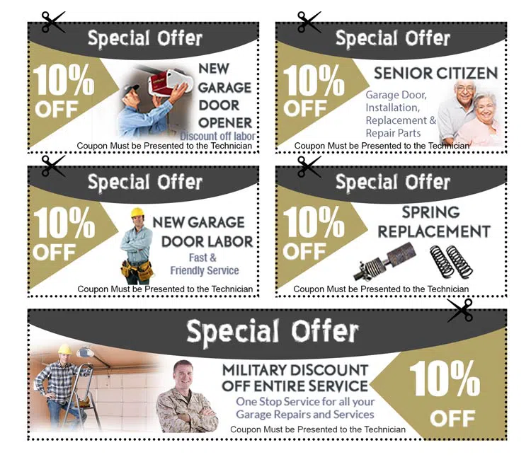 United Garage Door Repair Service Hemet, CA 909-430-1344 - Coupon